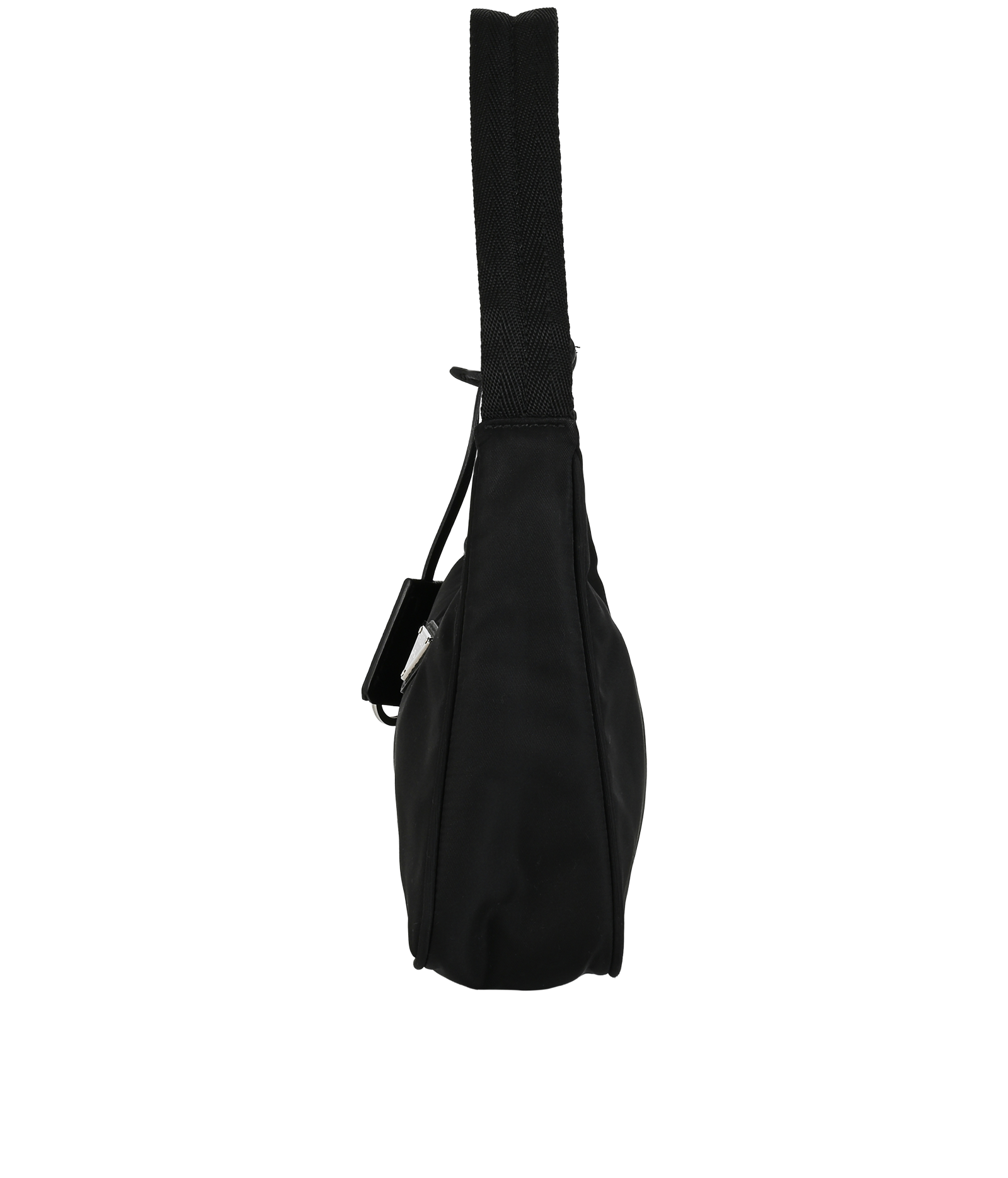 Re- Edition 2000 Mini Bag, &pound;595, Handbags, Black, Nylon, Bottom view